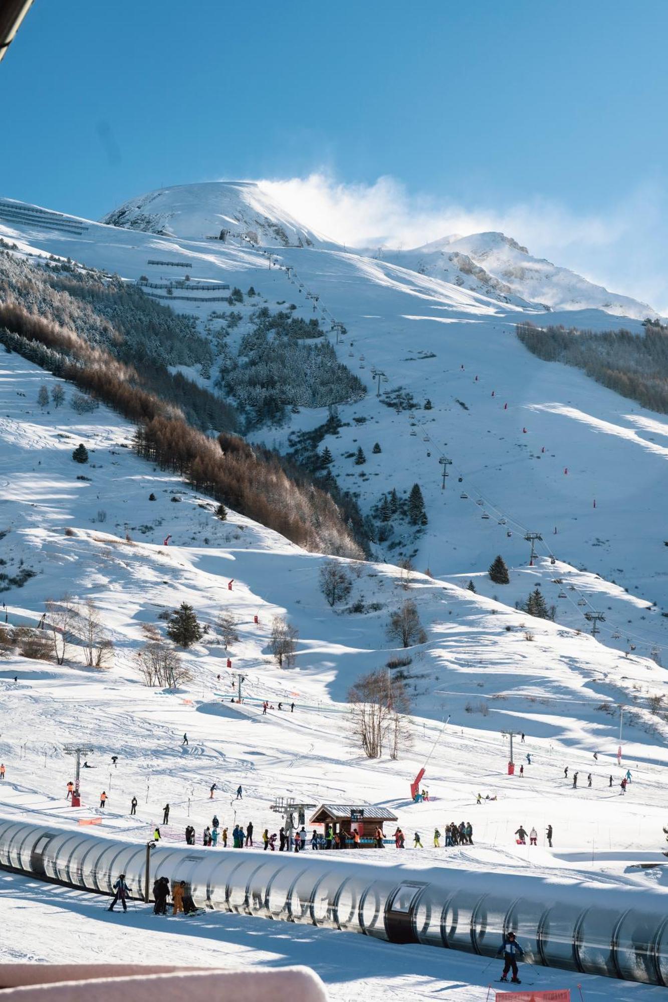 Hotel Les Melezes Les Deux Alpes Buitenkant foto