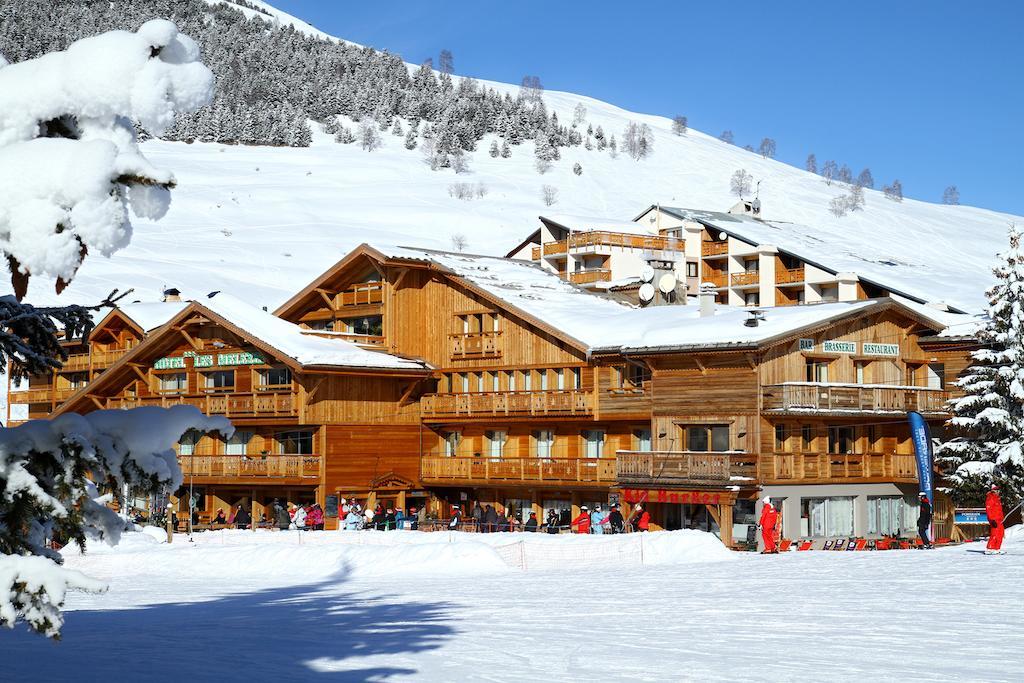 Hotel Les Melezes Les Deux Alpes Buitenkant foto